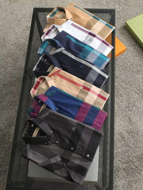 Picture of Burberry Shirts Short _SKUBurberryM-3XL8qx1427909